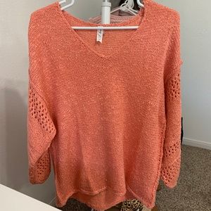 Coral Spring Sweater